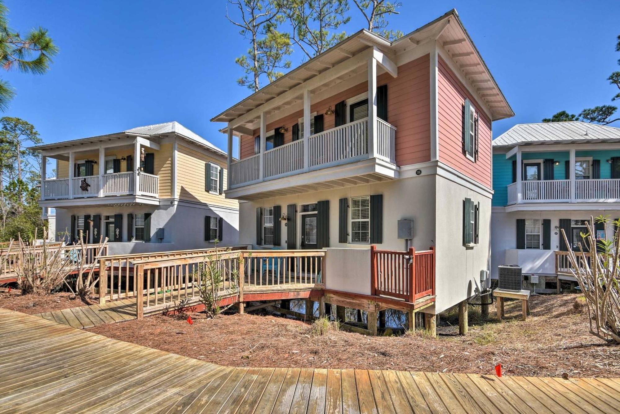 Beverly Bungalow Easy Walk To Seagrove Beach Santa Rosa Beach Buitenkant foto